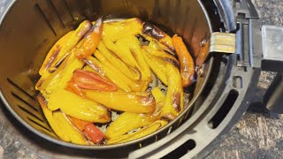 Air Fryer Mini Peppers [upl. by Rabassa]