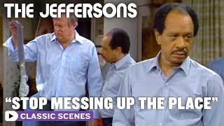 George And Tom Live Alone ft Sherman Hemsley  The Jeffersons [upl. by Anialad]