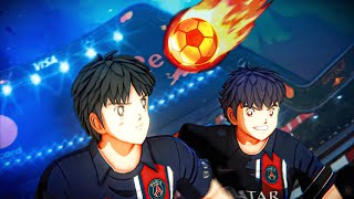 Neo Japan vs PSG  【Captain Tsubasa】 GAMEPLAY [upl. by Ataliah212]