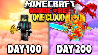 I Survived 200 Days on One Cloud in Minecraft Heres What Happened [upl. by Karr]