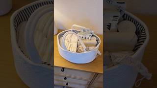 Nest with me Organize baby’s diaper caddy nesting nestwithme pregnant pregnantlife organizing [upl. by Oiramat657]