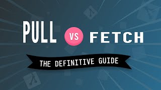 Git PULL vs FETCH [upl. by Anatolio]