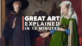 The Arnolfini Portrait by Jan Van Eyck Great Art Explained [upl. by Orr712]