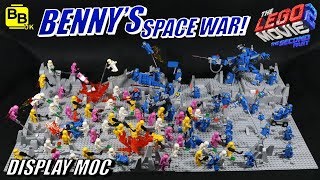 BENNYS SPACE WAR LEGO MOVIE 2 MOC [upl. by Yesor304]