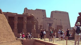 Egypt  A Journey Down The Nile  Edfu Temple  Broll [upl. by Neddy]