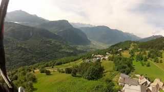 Legrand sylvain 04 juillet 2012 parapente nervure diamir [upl. by Klimesh51]