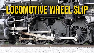 EPIC Steam Locomotive Wheel Slip [upl. by Ecurb]