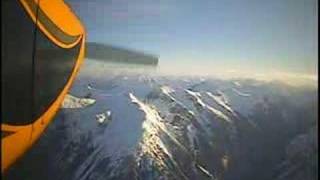 Stinson Thru the Rockies in Winter [upl. by Derriey]