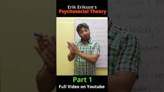 Erik Eriksons Psychosocial Theory Part 1 [upl. by Janna]