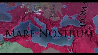 EU4  Forming Rome as Byzantium  Mare Nostrum Acheivement  Timelapse [upl. by Gilbert]