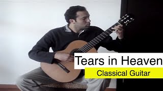 Tears in Heaven by Eric Clapton classical guitar cover [upl. by Felicdad]