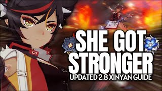 shes STRONGER UPDATED Xinyan Guide  Artifacts Weapons Teams amp Tips  Genshin Impact 28 [upl. by Kalvin]