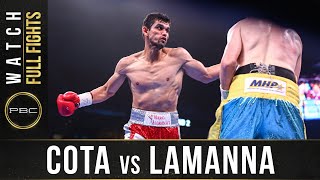 Cota vs Lamanna FULL FIGHT January 18 2020  PBC on FOX [upl. by Eyahs538]