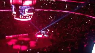 Chicago Bulls player introductions 103113 [upl. by Nosmoht]