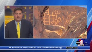 Suspect arrested for alleged vandalism of southern Utah petroglyphs [upl. by Landes]