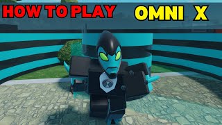 How To Play Roblox Omini X  Beginners Tutorial [upl. by Schechter]