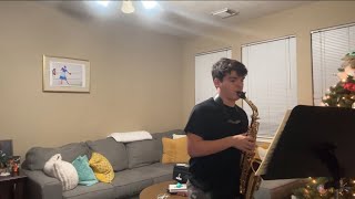 2324 TMEA AllState Saxophone Etude 1 Ferling 26 [upl. by Ennaeirrac]