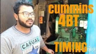 Cummins 4BTA 39 Fuel pump Timing [upl. by Eve613]