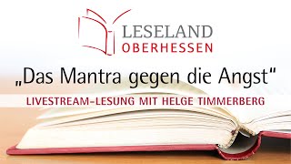 LivestreamLesung mit Helge Timmerberg „Das Mantra gegen die Angst“ [upl. by Jair]