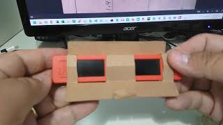 DIY Augmented Virtual Reality Glasses Part 15 Cardboard [upl. by Keyser]