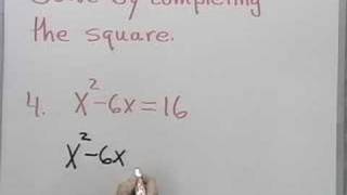 Quadratics Completing the Square [upl. by Assennav]