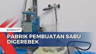 Polda Metro Jaya Gerebek Pabrik Pembuatan Liquid Sabu di Jakarta Barat [upl. by Larrad97]