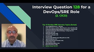 DevOps SRE Interview Question 128 Understanding Various Aspects of CICD Pipelines [upl. by Ym]