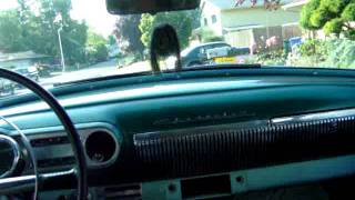 1953 Chevy split six drivewmv [upl. by Aldridge]