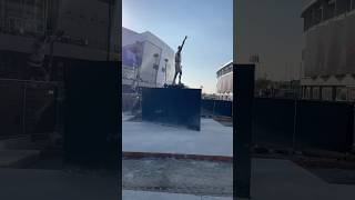 Kobe Bryants Statue outside Cryptocom Arena ❤️ shorts [upl. by Enilorak563]