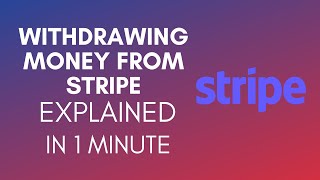 How To Withdraw Money From Stripe 2024 [upl. by Sorce]