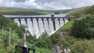 A cycle ride around the gorgeous Elan Valley reservoirs near Rhayader  Wales [upl. by Susann857]