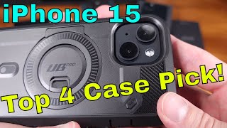 Top 4 iPhone 15 Cases [upl. by Odanref]