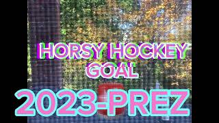 HORSY HOCKEY GOAL HORN HISTORY [upl. by Perot]