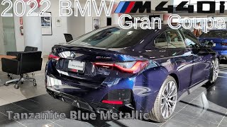 Showcase 2022 BMW M440i Gran Coupe Individual Edition Tanzanite Blue [upl. by Fine]