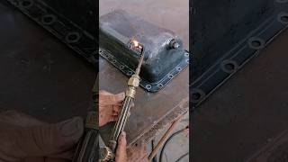 SkillsHow to repair crankcase cover with easy wayskillsweldeing shorts [upl. by Enaht]