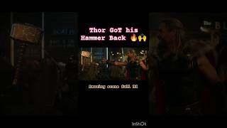 THOR 4 LOVE AND THUNDER ⚡⚡  EPIC SCENE IN HD thor marvel shots [upl. by Lamrouex477]