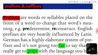 Uso de prefixos e sufixos no Idioma alemão [upl. by Mohsen804]