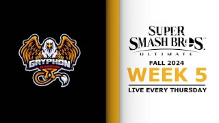 UofG SUPER SMASH BROTHERS ULTIMATE  Fall 2024 Week 5  Weekend Edition [upl. by Naahsar]