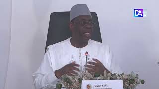 PIP 20242026  Le président Macky Sall valide l’enveloppe de Fatick arrêtée à 853 milliards [upl. by Maxfield]