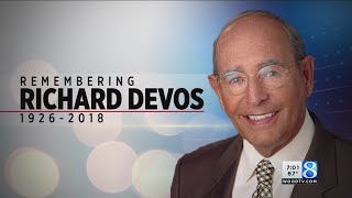 Rich DeVos Amway cofounder and philanthropist dies [upl. by Nnayllas365]