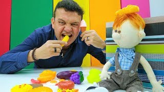 La comida sana para niños ¡Caja Mágica con Josep y Pecas [upl. by Aitenev]