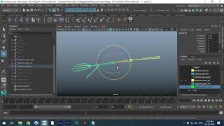 Creating IK FK switch for Arm in Autodesk Maya 2020  Hindi Tutorial  Part 1 [upl. by Arreyt]