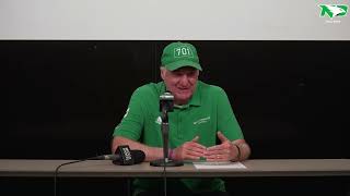 UND Football  Bubba Schweigert Postgame  83124 [upl. by Kiran400]