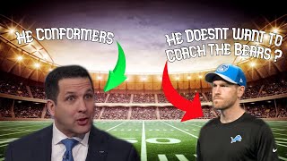 Adam Schefter Conformers Ben Johnson Doesnt want to Coach the Bears [upl. by Bidle]