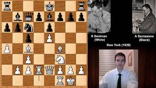 Herbert Seidman vs Anthony Santasiere  New York 1939 [upl. by Va]