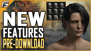 Elden Ring DLC NEW HAIRSTYLES PreDownload Global Release Time Server Downtime [upl. by Alekin]