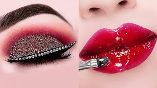 LIPS amp EYE MAKEUP COMPILATION  Beauty Tips For Every Girls  Makeups Inspiration [upl. by Kirsch94]