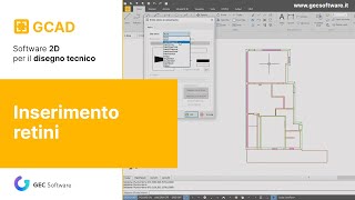 GCAD  Inserimento retini [upl. by Dominus]