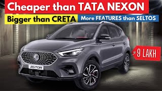 MG Astor 2024 Facelift More FEATURES Low PRICE  Better Than Hyundai Creta Facelift 2024 [upl. by Ecnedurp]