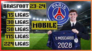 Atualização Mobile Brasfoot 2024 Versão 2022 [upl. by Lindsey683]